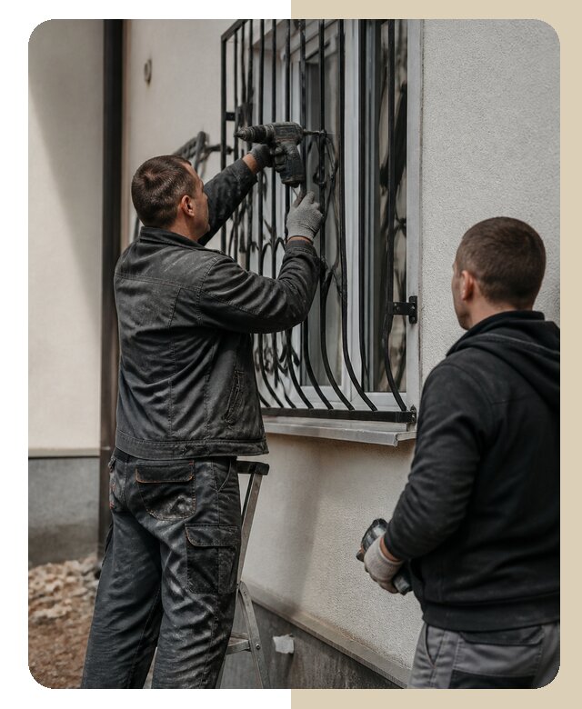Установка наружных решеток в Перми от 5248 р. | ДвериЛегко-Прм